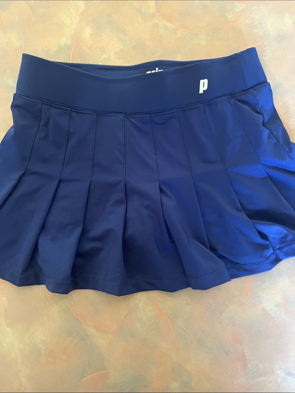 Prince Pleated Mini Skirt - Royal Blue